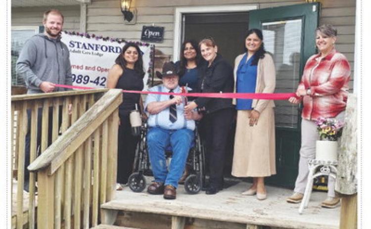 The ribbon is cut and spots are available at the Stanford Adult Care Lodge, located on McClure Cemetery Road.