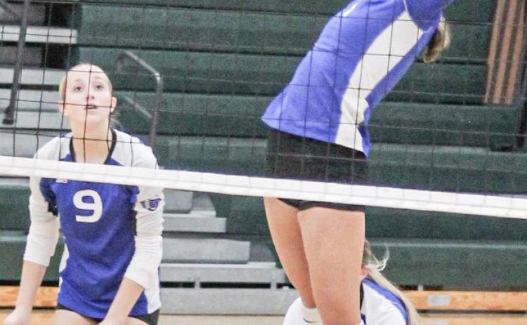 The Gladwin volleyball team spiked Meridian and Pinconning in Jack Pine Conference action last week.