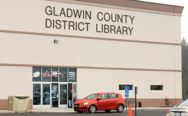 The Gladwin County District Library is located at 402 James Robertson Dr. in Gladwin.