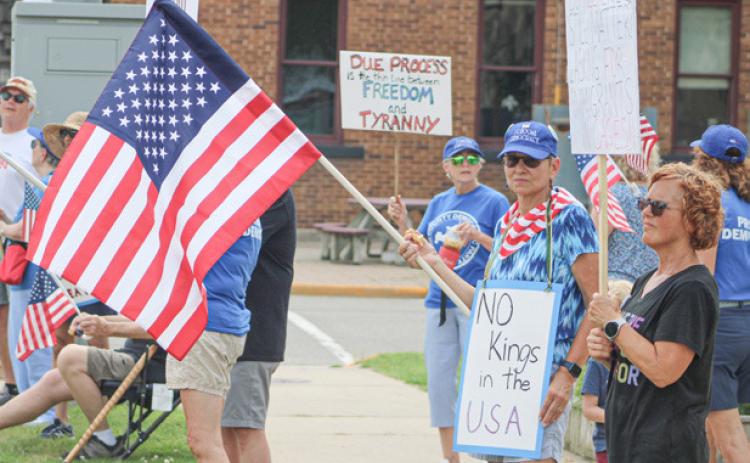 DEMOCRATIC PARTY SPONSORS RALLY