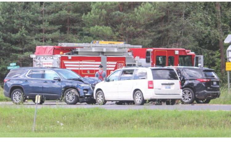 ACCIDENT AT CHAPPEL DAM/PRATT LAKE INTERSECTION