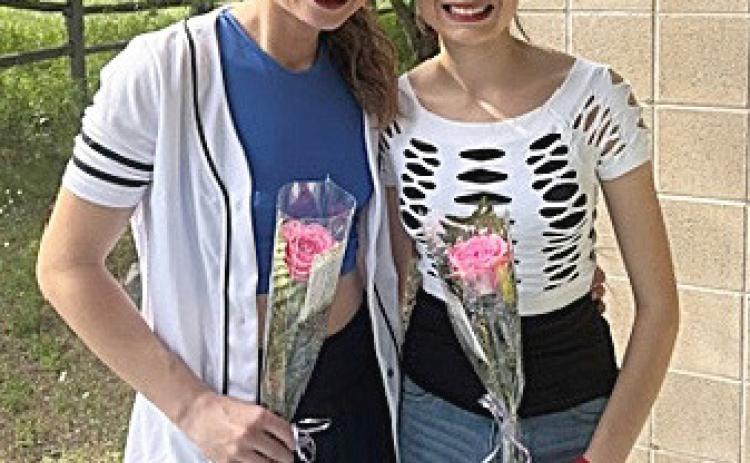 Sophia Dillon and Ava Adame: Kristina Garafalo Memorial Scholarship.
