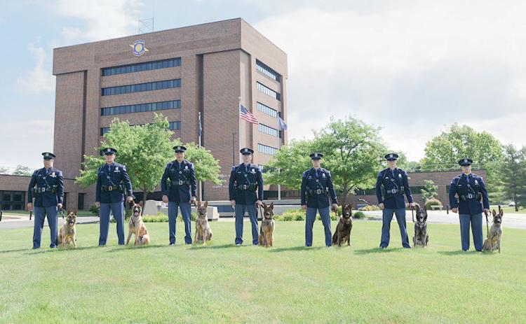 Michigan State Police 2025 Basic Canine School