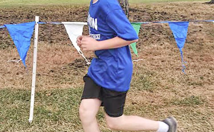 Bradley Klein is continually improving his two mile time this season.