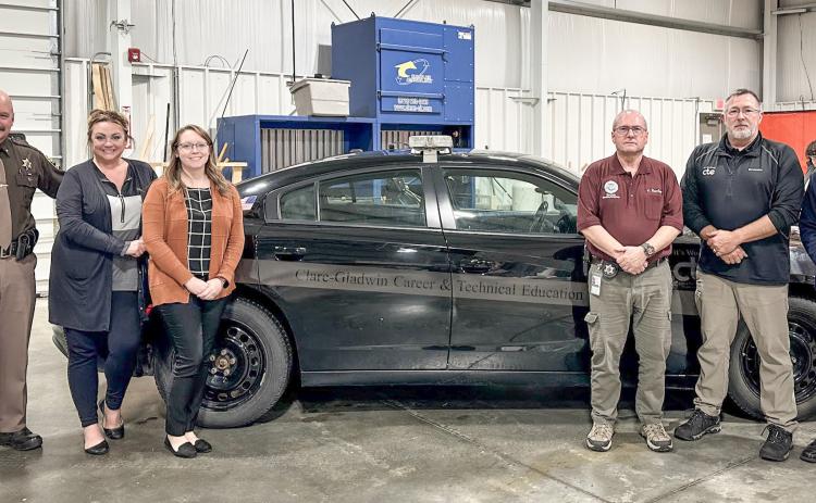 CTE Criminal Justice Program receives police patrol car