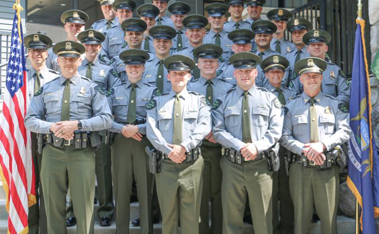 The Michigan Department of Natural Resources hosted graduation for 15 new conservation officers, in Roscommon.