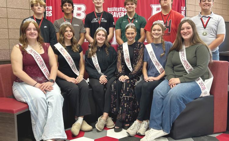 BHS HOMECOMING COURT 2026