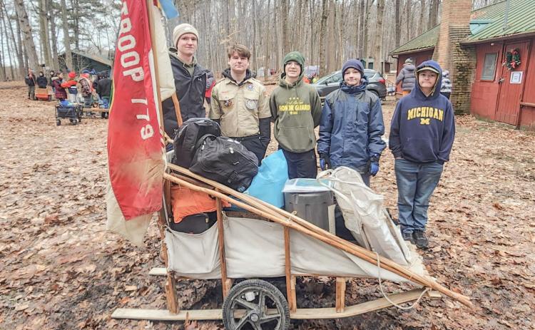 LOCAL SCOUTS ATTEND KLONDIKE RACE