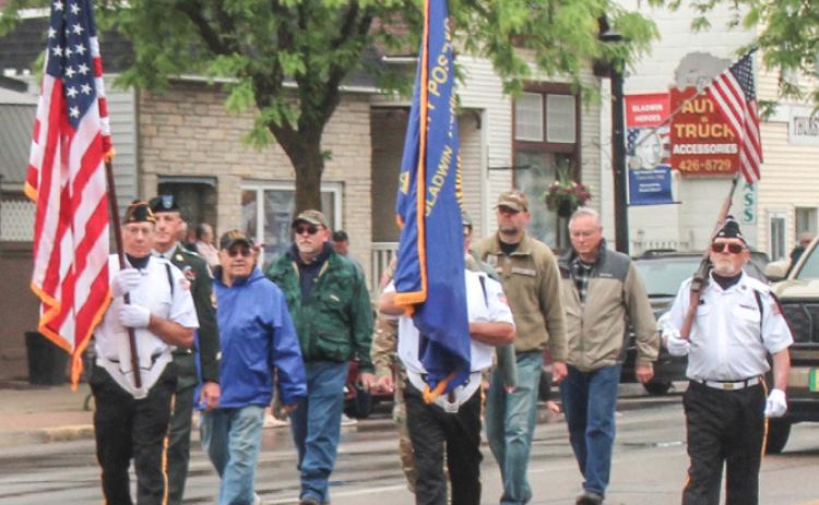 Gladwin County American Legion Post 171 and the Gladwin County Office of Veterans Affairs provided a Memorial Day parade and program in downtown Gladwin in 2024.