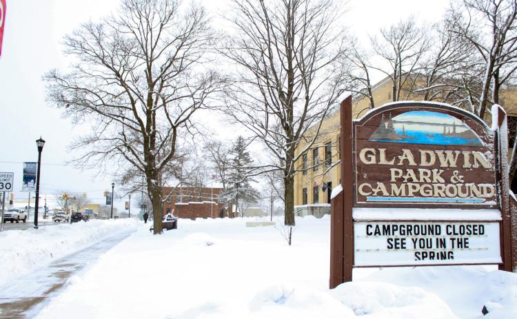 WINTER STORM HITS GLADWIN