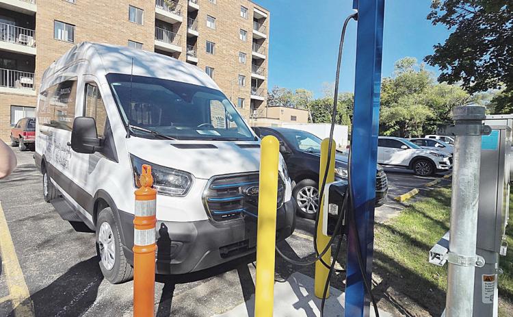 CoA receives electric vehicle from Consumers Energy