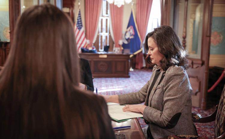 Governor Gretchen Whitmer signed the Bills into law on Dec. 10.