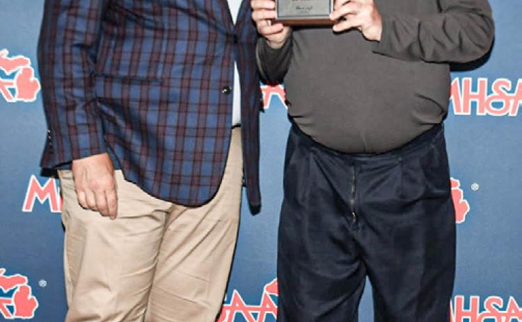 Referee Volk saluted for 20 years in stripes