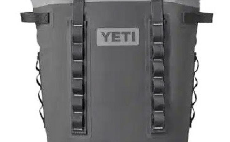 This photo provided by the Consumer Product Safety Commission shows YETI Hopper M20 Soft Backpack Cooler.