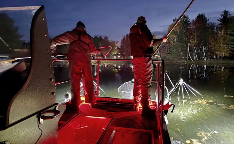 The Michigan Department of Natural Resources will be conducting nighttime surveys to evaluate walleye stocking and natural reproduction from late September to mid-October on inland lakes throughout the state.
