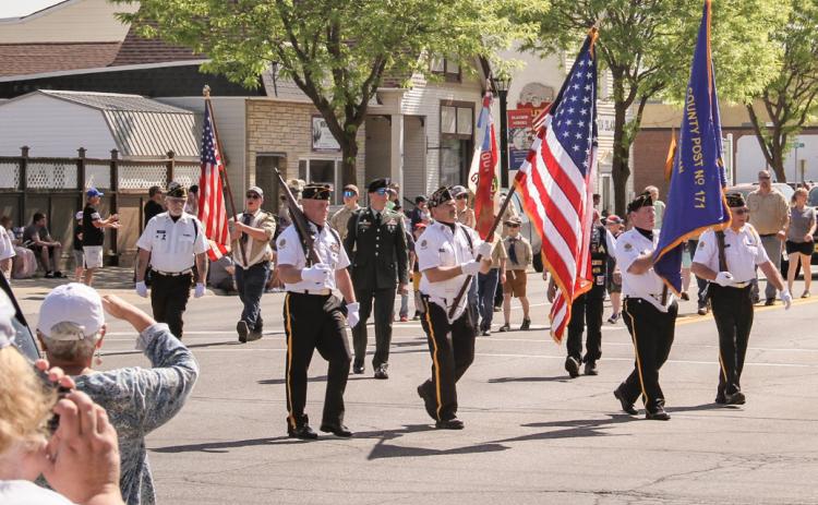 Gladwin Memorial Day parade and program May 27