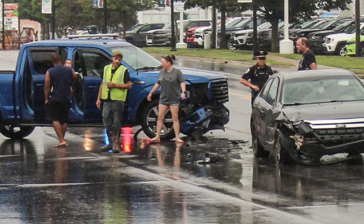 On August 15, at approximately 9 a.m. there was a two car accident at the intersection of Cedar Avenue and Cemetery Street. No information was available at time of print.
