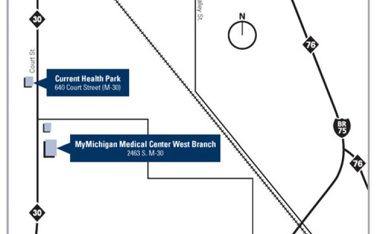 MyMichigan Health Park West Branch will open Monday, March 20, in its new downtown location at 335 E. Houghton Avenue.