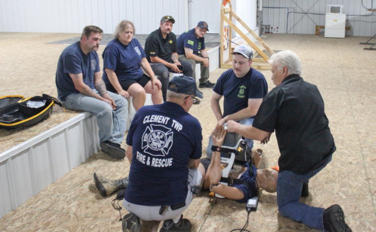 Clement Township Fire Department uses LUCAS 3
