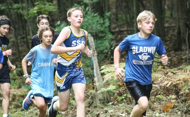 Ethan Davis having a great year as an eighth grader.