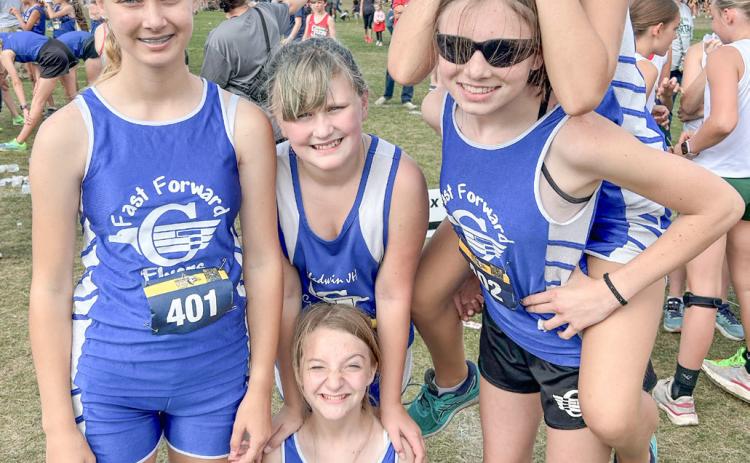 GJHS CC GIRLS COMPETE AT SHEPHERD BLUEJAY INVITE