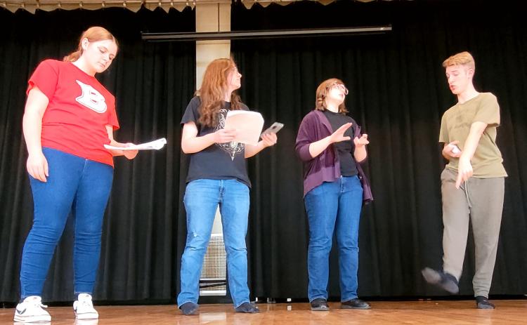 Beaverton Jr./Sr. High School Drama & Music Department presents a madrigal dinner theatre
