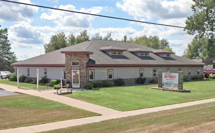 The Michigan Works! Region 7B office is located at 110 Buckeye Street in Gladwin.