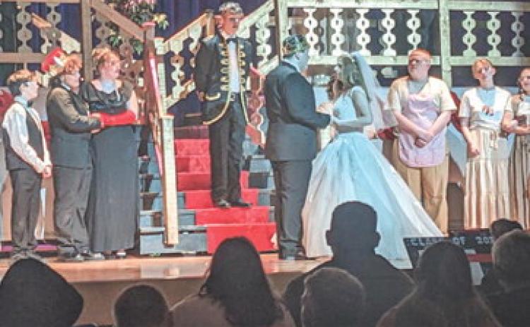 GLADWIN HIGH SCHOOL PUTS ON CINDERELLA PRODUCTION