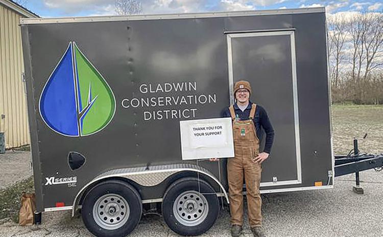 Pictured is Tristan Hewitt, Executive Director, Gladwin County Conservation District.