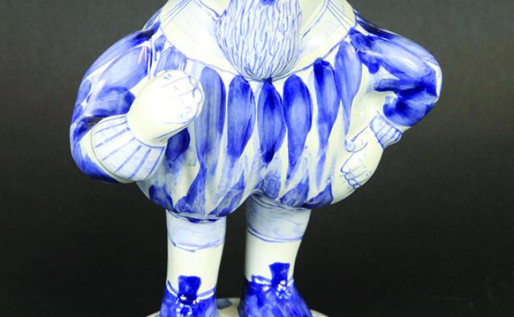 HenriotQuimperre-created a piece of pottery from the 1600s for collectors in the 20th century.
