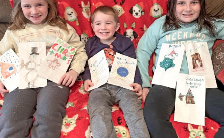 Caroline, Logan, and Lily – adorable children of Tyler and Angela McLaren and cherished grandchildren of Tina and Mike Haines, Kim and Pat Savage, and Mark and Amy Baker, all hailing from Beaverton.