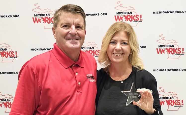 Michelle Dyment named Michigan Works! Region 7B ‘Shining Star’