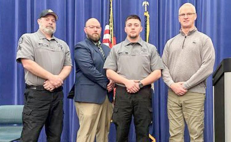 CORRECTIONS OFFICER JACOB HORN COMPLETES TRAINING ACADEMY