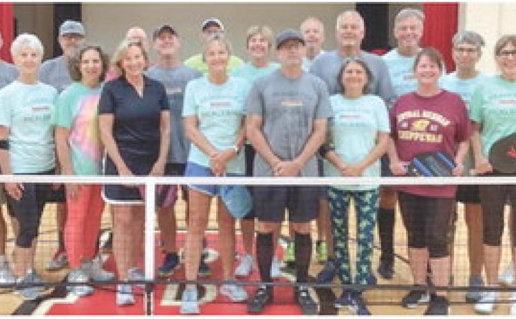 On Tuesday, August 15, was Beaverton Pickleball t-shirt day with 21 players taking part in the event at the Beaverton Activity Center (BAC). The BAC has three indoor courts allowing 12 people to play at one time. Play takes place Tuesday, Wednesday, Thursday, and Saturday mornings, from 9 a.m. to 12 p.m.
