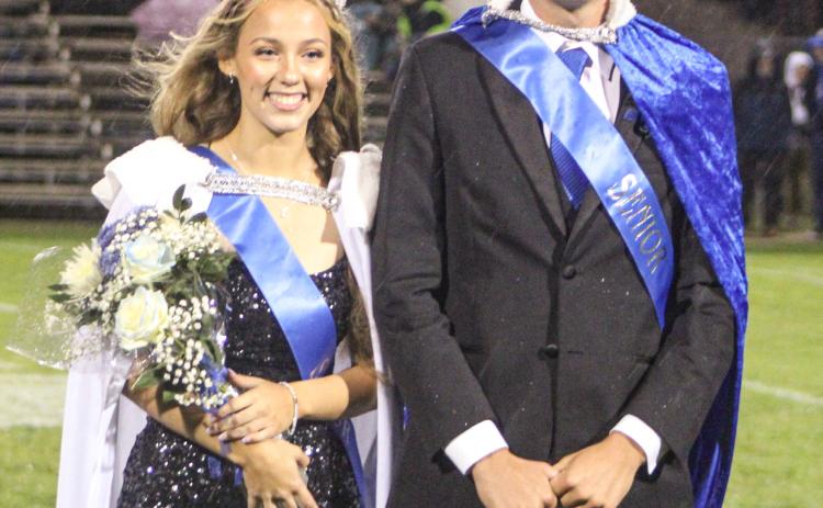 Gladwin Homecoming 2023 King and Queen: Caleb Palmreuter and Mary Miller.