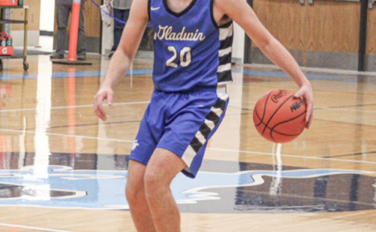 Brody Verellen scored 20 points Friday night in Gladwin’s victory at Standish, which snapped a long losing streak to the Panthers.
