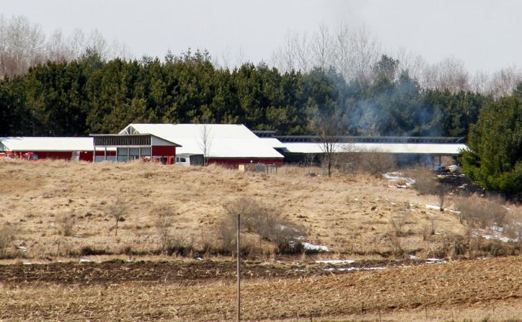 SAGE TOWNSHIP GRASS FIRE CAUSED CONCERN WITH DRY WEATHER