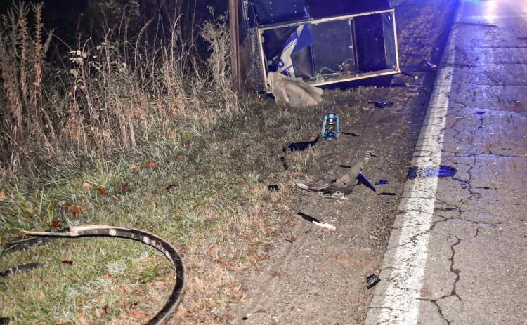 No injuries in vehicle versus buggy accident