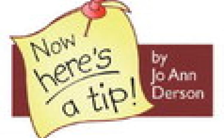 Now here's a tip !