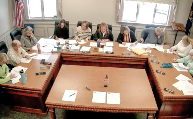 Pictured is the Gladwin City Council at its March 16 meeting.