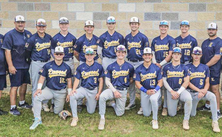Linwood Post 239 final 2025 season record is 20-11-1. Pictured are team members in front row: Colton Klein, Dane Alexander, Jack Berthiaume, Mikey DeLuca, Westyn Bryant, Robby Mularz. Back row: Coach Terry Brokoff, Coach Scott Brokoff, Mason Meier. Bryce Neitzel, Kaden Gerzseny, Nate Foret, Caleb Emans, Connor Ritchie, Nick Naylor, Coach Hunter Merillat, Coach Josh Higgins. Missing are:Trey Flood, Blake Sian, Brayden Simmon, Kole Wilson; coaches: Mark Novak and Justin Davis.