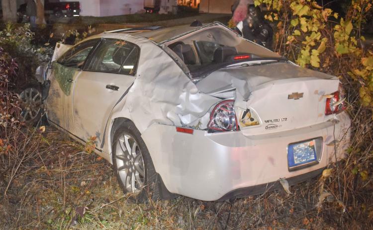 Pictured is the 2012 Chevrolet Malibu involved in the Oct. 17 accident.