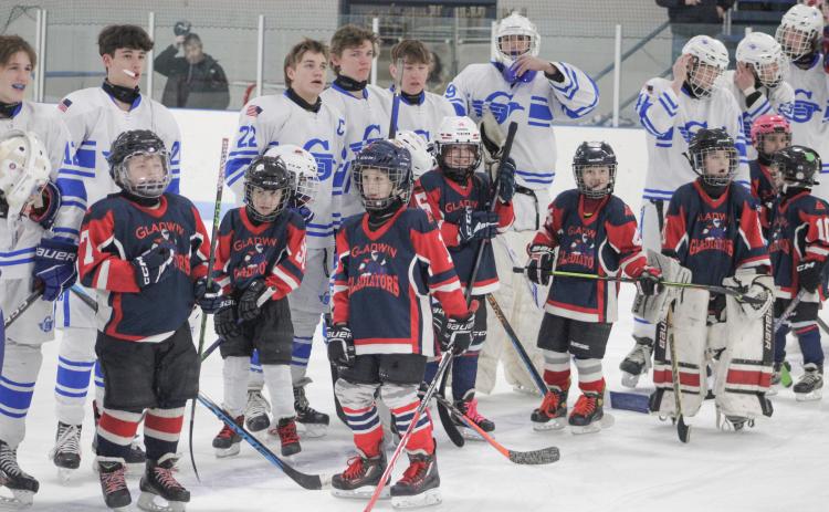 Mites take the ice with their idols