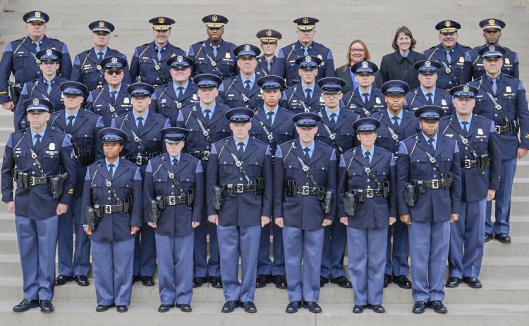 27th Motor Carrier Officer Recruit School graduates.