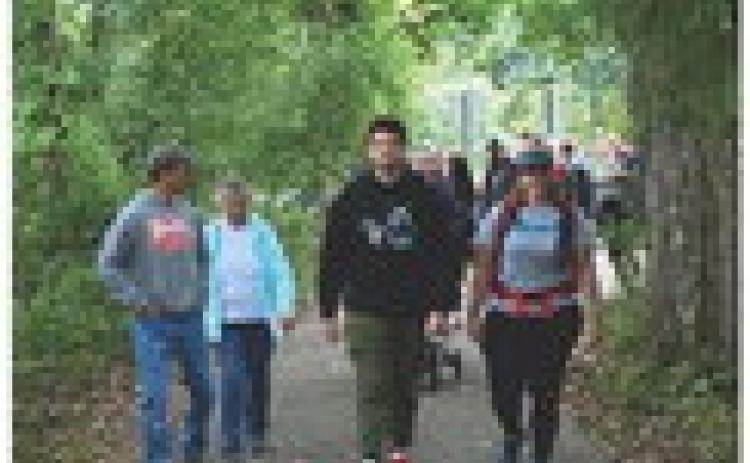 Suicide prevention walk held