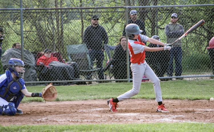 GLADWIN JV BASEBALL SWEEPS BEAVERS