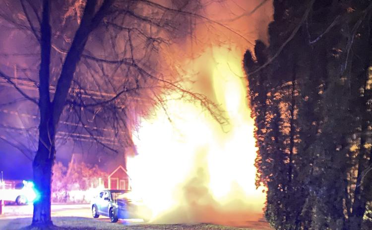 Early in the morning at 6:24 a.m. on March 15, 2024, the Gladwin Rural Urban Fire Department was dispatched to West 1st Street in the City of Gladwin for a vehicle fire. The vehicle on fire was a Hyundai Accent and was in the driveway, outside of the garage of a residence. The fire was discovered by a neighbor. The vehicle’s fuel tank was ruptured and the fire was contained to the fully destroyed vehicle. A nearby adjacent vehicle, and the residence, were undamaged by the fire. Gladwin City Police assisted