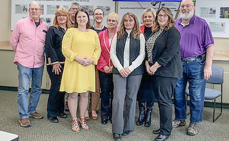 Pictured left to right are: Chuck Sikora, Jodie Klamer, Don Hunt, Coordinator Karrie Hulme, Kaitlyn Melchi, Susan Morgan, Becky Fejedelem, Kimberly Hines, Stacy Plude, and Mike Visnaw. Not Pictured are: Pete Doyle, Chris Vernier and Steve Broka.