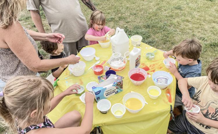 MESSTIVAL AT THE LIBRARY WAS A SMASH – AND A SPLASH, AND A SPLATTER!