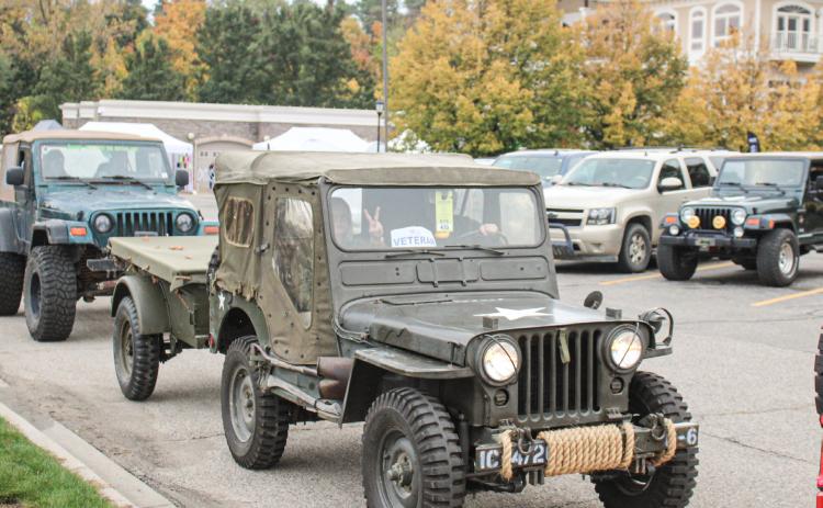 Pictured is the Riverwalk Place Jeep Creep event in 2025.